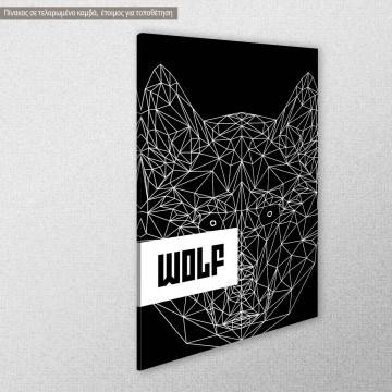 Canvas print Wolf View 1 2