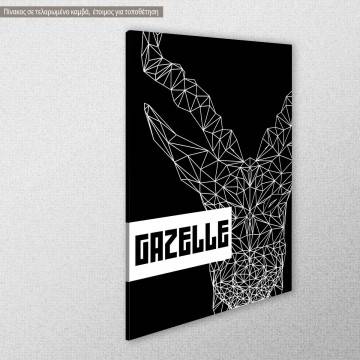 Canvas print Gazelle View 1 2