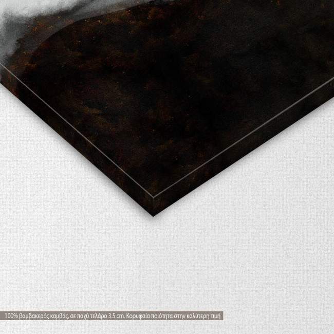 Canvas print Close your eyes painting, detail