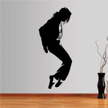Αυτοκόλλητο τοίχου Michael Jackson figure 1