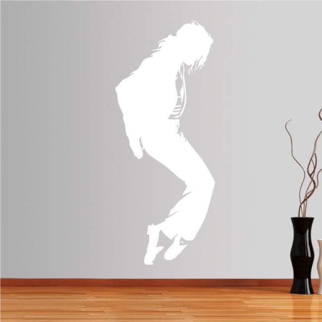 Αυτοκόλλητο τοίχου Michael Jackson figure 1