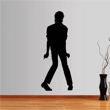Αυτοκόλλητο τοίχου Michael Jackson figure 3