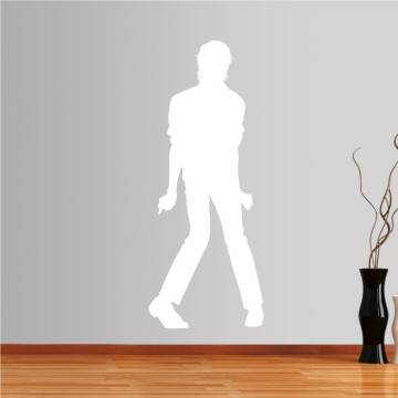 Αυτοκόλλητο τοίχου Michael Jackson figure 3 2