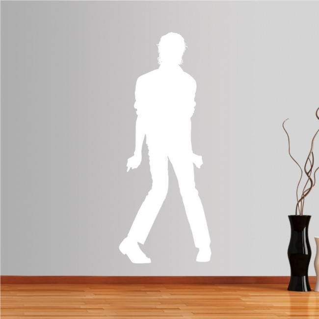 Αυτοκόλλητο τοίχου Michael Jackson figure 3
