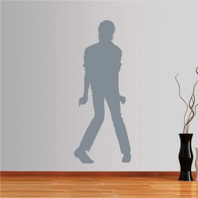 Αυτοκόλλητο τοίχου Michael Jackson figure 3