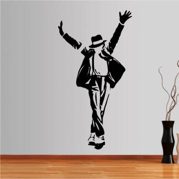 Αυτοκόλλητο τοίχου Michael Jackson figure 4