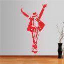 Αυτοκόλλητο τοίχου Michael Jackson figure 4