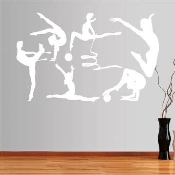 Wall stickers Rhythmic gymnastics 2