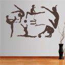 Wall stickers Rhythmic gymnastics