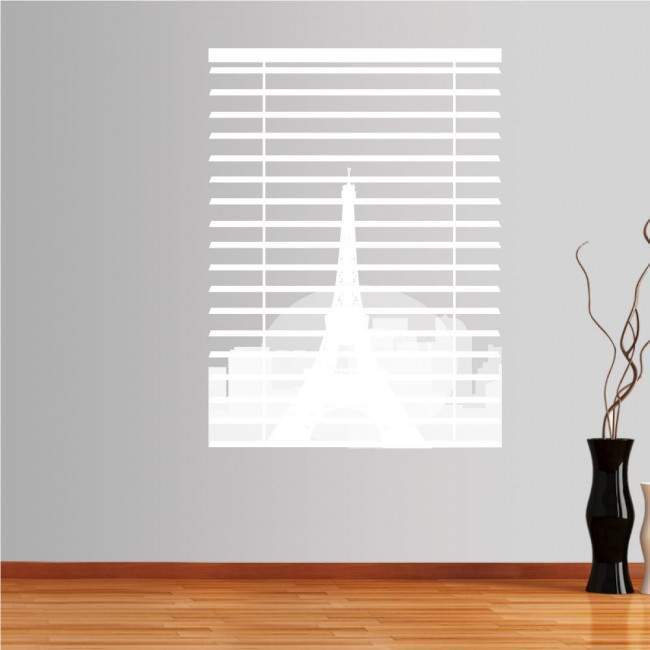 Wall stickers Eiffel Tower, Paris. Overlooking the Seine