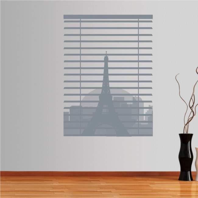 Wall stickers Eiffel Tower, Paris. Overlooking the Seine