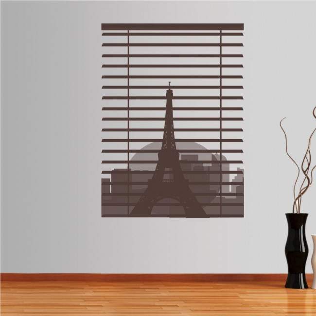 Wall stickers Eiffel Tower, Paris. Overlooking the Seine