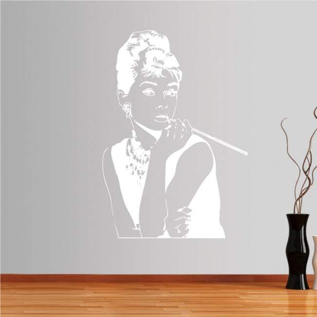 Wall stickers Audrey Hepburn