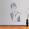 Wall stickers Audrey Hepburn