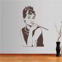Wall stickers Audrey Hepburn
