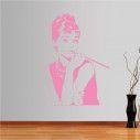 Wall stickers Audrey Hepburn