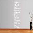 Wall stickers phrases. In this house 3