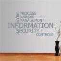 Wall stickers phrases. Information - Security