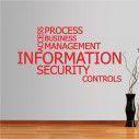 Wall stickers phrases. Information - Security
