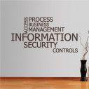Wall stickers phrases. Information - Security