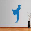 Wall stickers High kick