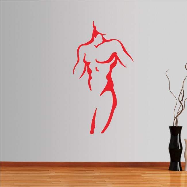 Wall stickers Male silhuete  