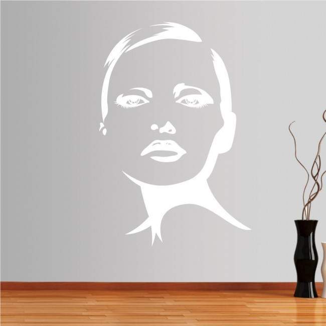 Wall stickers Female face, Face