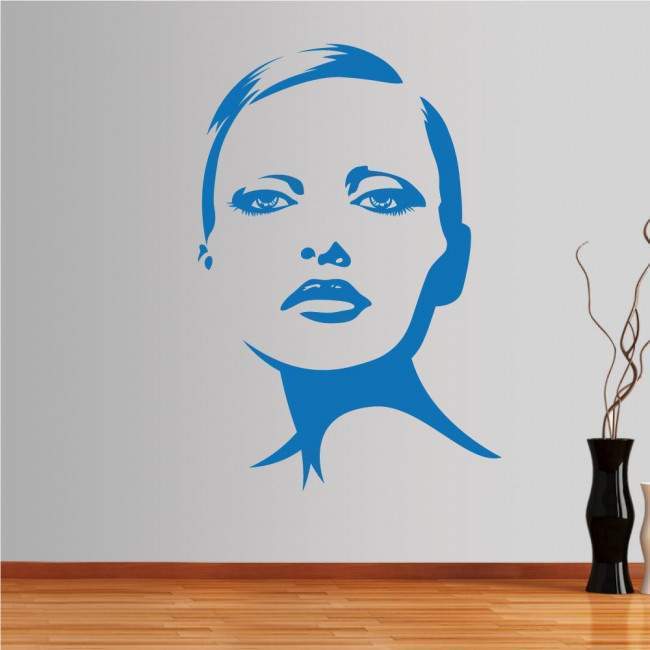 Wall stickers Female face, Face