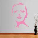 Wall stickers Female face, Face
