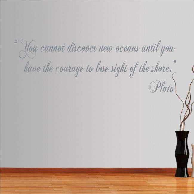 Wall stickers phrases. You cannot Discover...