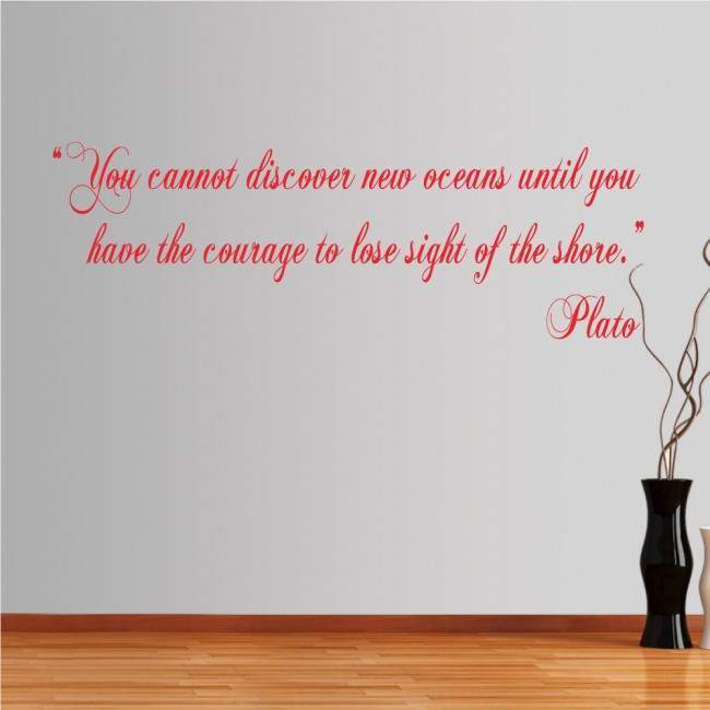 Wall stickers phrases. You cannot Discover...