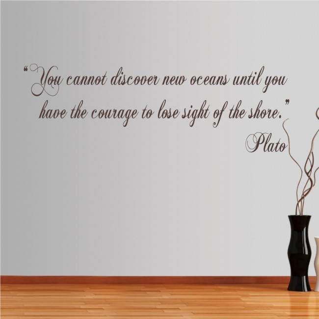 Wall stickers phrases. You cannot Discover...