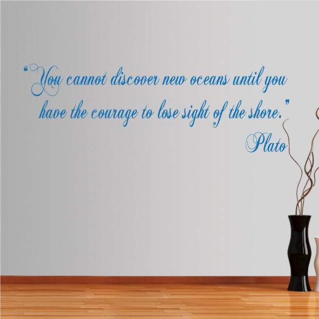 Wall stickers phrases. You cannot Discover...