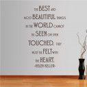 Wall stickers phrases. The best and most beutifull things