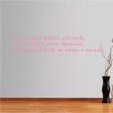 Wall stickers phrases The world