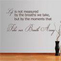 Wall stickers phrases. Moments in life 2
