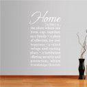 Wall stickers phrases. Home dictionary