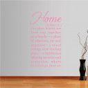 Wall stickers phrases. Home dictionary