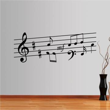 Αυτοκόλλητο τοίχου Πεντάγραμμο