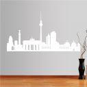 Wall stickers Berlin, Outline of important buildings