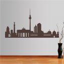 Wall stickers Berlin, Outline of important buildings