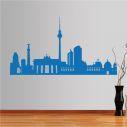 Wall stickers Berlin, Outline of important buildings