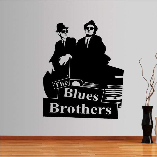 Αυτοκόλλητο τοίχου Blues Brothers