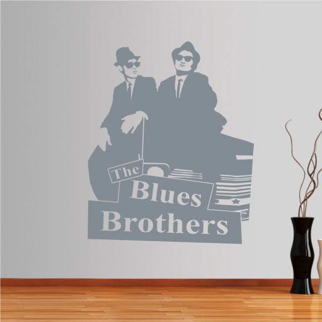 Αυτοκόλλητο τοίχου Blues Brothers
