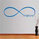 Wall stickers phrases. At infinity ... inspire