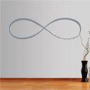 Wall stickers phrases. At infinity ... 