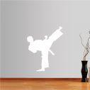 Wall stickers Martial arts, high kick