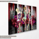 Canvas print Grunge fashion, side