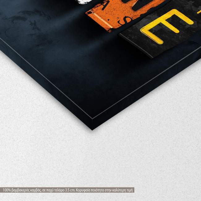 Canvas print Machine