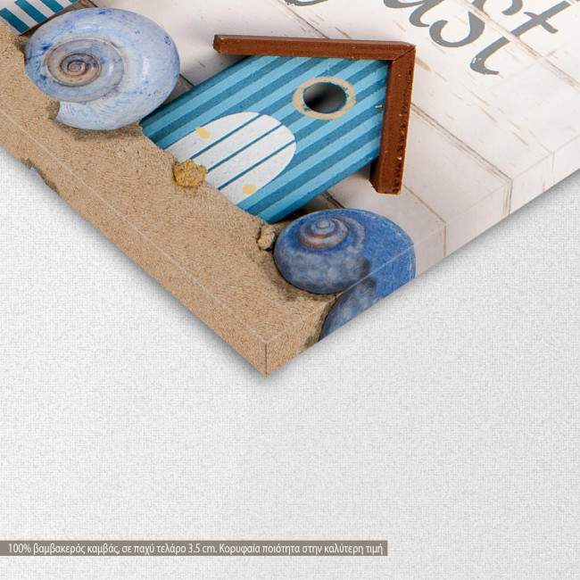 Canvas print Bed & breakfast, detail